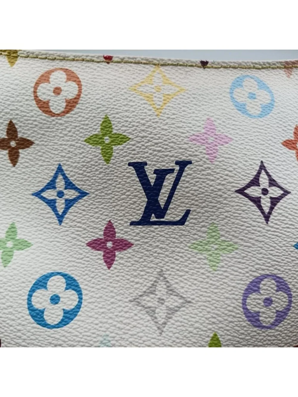 Louis Vuitton Lodge PM Blanc Monogram Multicolor